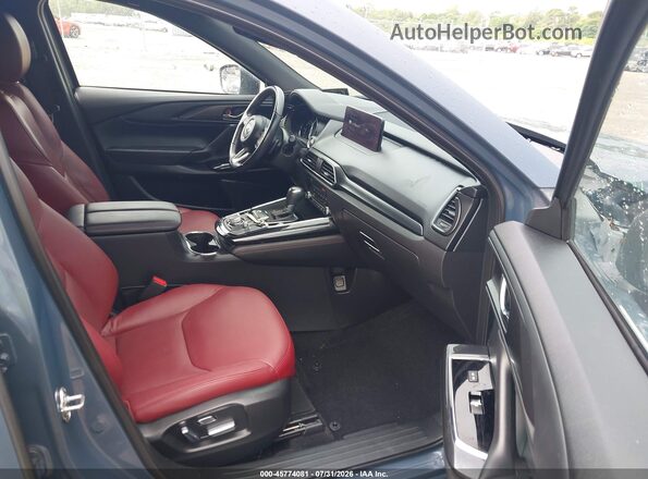 JM3TCBDY3N0625653 2022 MAZDA CX-9 Blue Սալոնի դիմացի տեսք