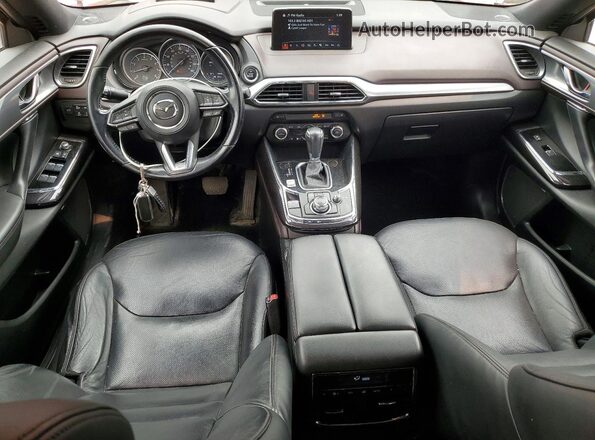 JM3TCBDY4G0104024 2016 MAZDA CX-9 Red Vista del salpicadero