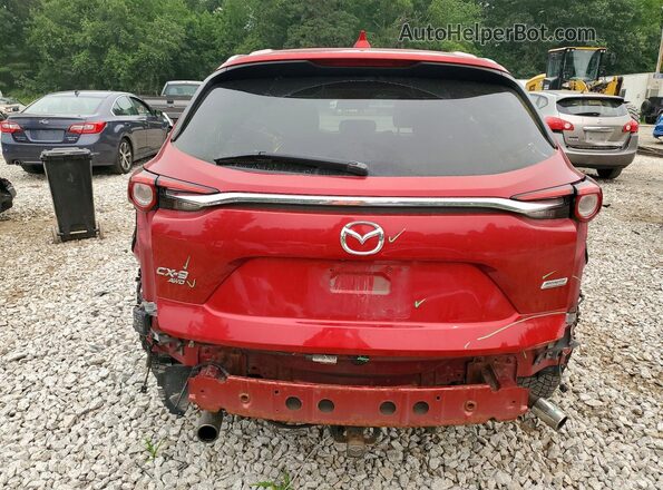 JM3TCBDY4G0104024 2016 MAZDA CX-9 Red Vista trasera