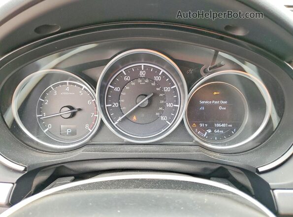 JM3TCBDY4G0104024 2016 MAZDA CX-9 Red Vista del cuadro de instrumentos