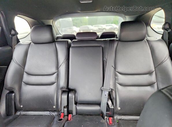 JM3TCBDY4G0107828 2016 MAZDA CX-9 Black Widok tylnych siedzeń