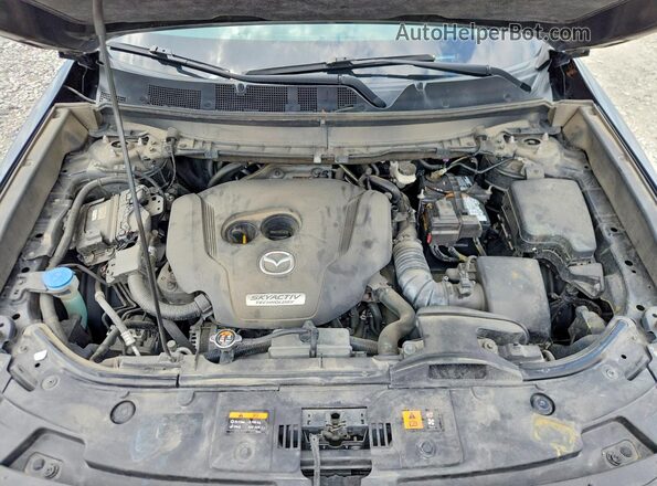 JM3TCBDY4H0140152 2017 MAZDA CX-9 Black ძრავის განყოფილების ხედი