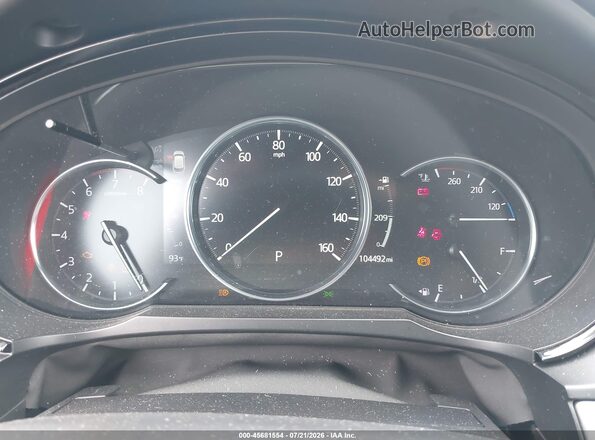 JM3TCBDY4L0415107 2020 MAZDA CX-9 Blue უკანა სავარძლების ხედი