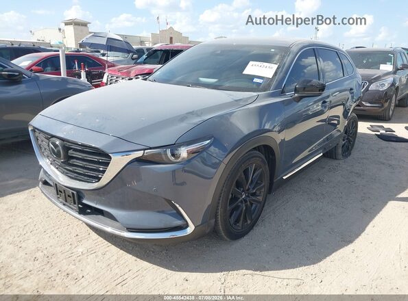 JM3TCBDY4P0634669 2023 MAZDA CX-9 Серый Передняя левая четверть