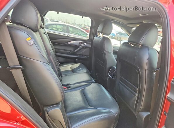 JM3TCBDY5J0210733 2018 MAZDA CX-9 Red Հետևի նստատեղերի տեսք