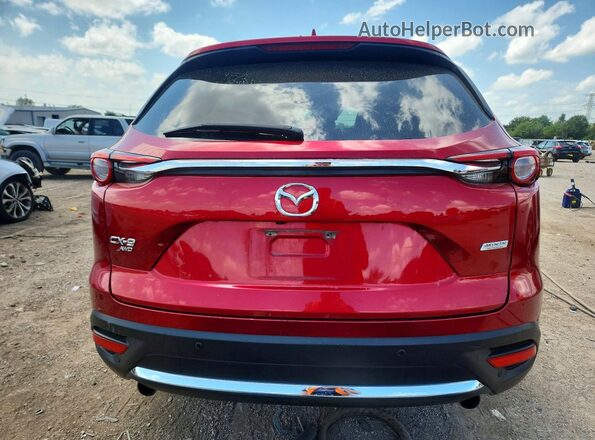 JM3TCBDY5J0210733 2018 MAZDA CX-9 Red Հետևի տեսք