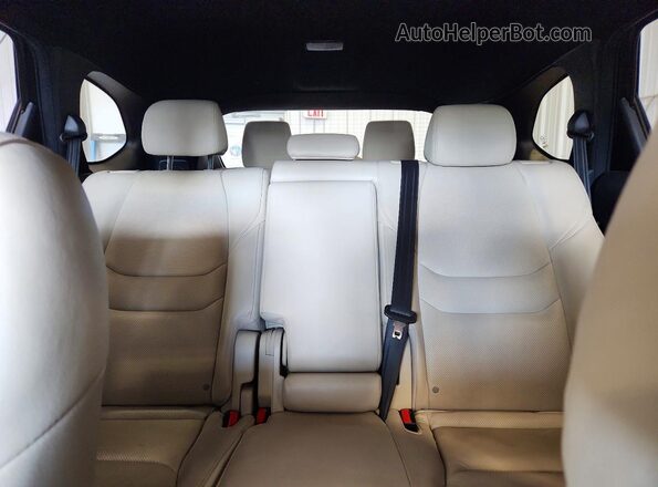 JM3TCBDY6H0142436 2017 MAZDA CX-9 White Вид задніх сидінь