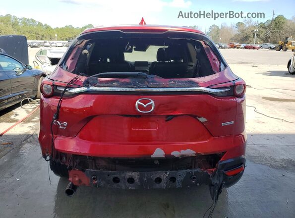 JM3TCBDY6M0532088 2021 MAZDA CX-9 Maroon Vista trasera