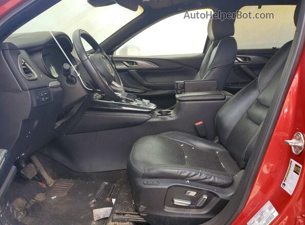 JM3TCBDY6M0532088 2021 MAZDA CX-9 Maroon Vista interior delantera