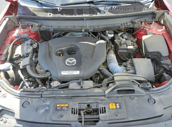 JM3TCBDY6M0532088 2021 MAZDA CX-9 Maroon Vista del compartimento del motor