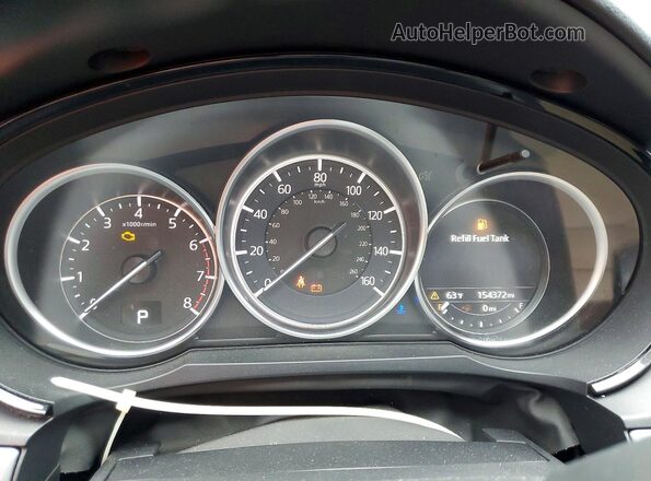 JM3TCBDY7G0107998 2016 MAZDA CX-9 White Սարքավորումների վահանակի տեսք