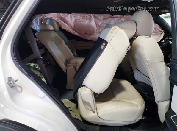 JM3TCBDY7G0107998 2016 MAZDA CX-9 White Սալոնի հետևի տեսք
