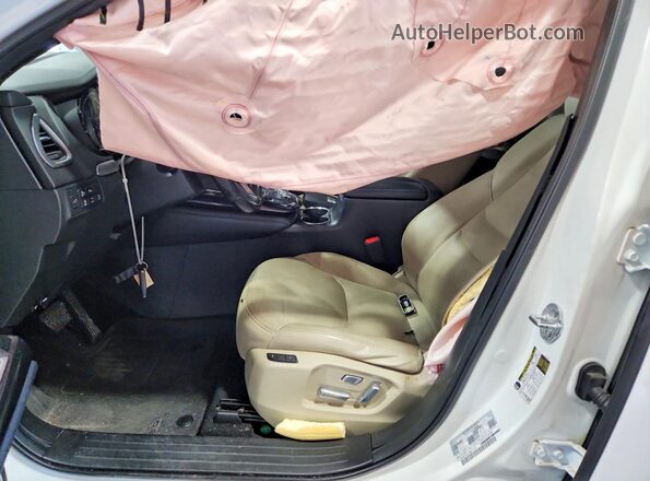 JM3TCBDY7G0107998 2016 MAZDA CX-9 White Սալոնի դիմացի տեսք