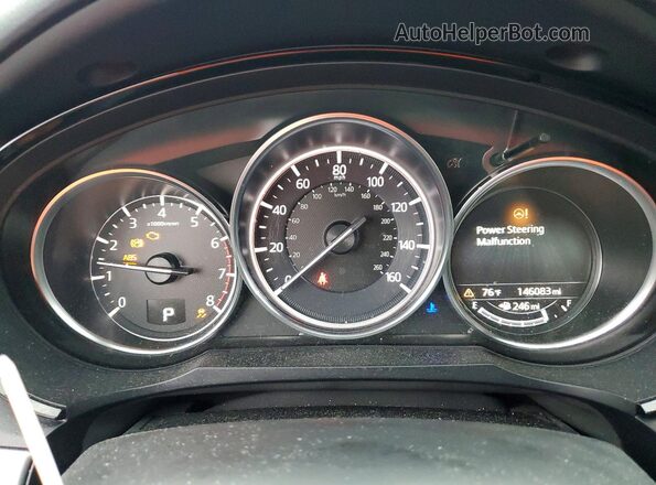 JM3TCBDY7G0120525 2016 MAZDA CX-9 Black Instrument cluster view