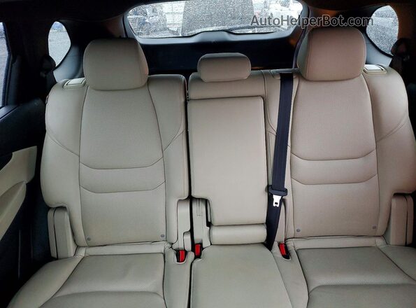 JM3TCBDY7G0120525 2016 MAZDA CX-9 Black Rear seats view