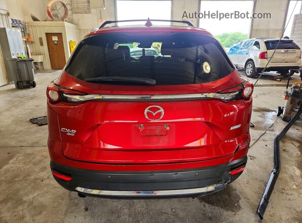 JM3TCBDY7H0132983 2017 MAZDA CX-9 Red Widok z tyłu