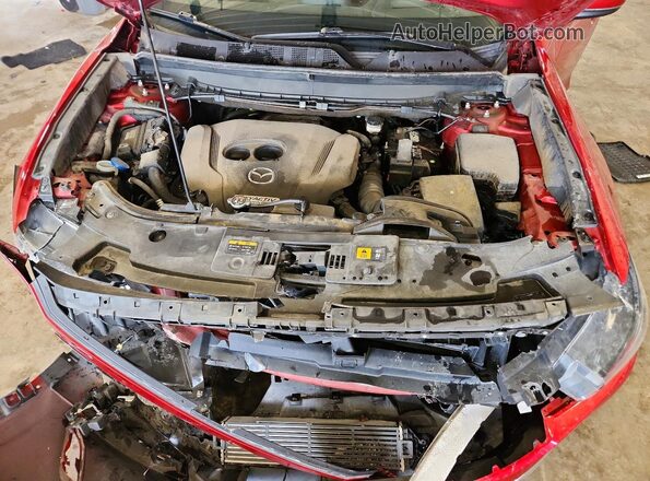 JM3TCBDY7H0132983 2017 MAZDA CX-9 Red Widok komory silnika
