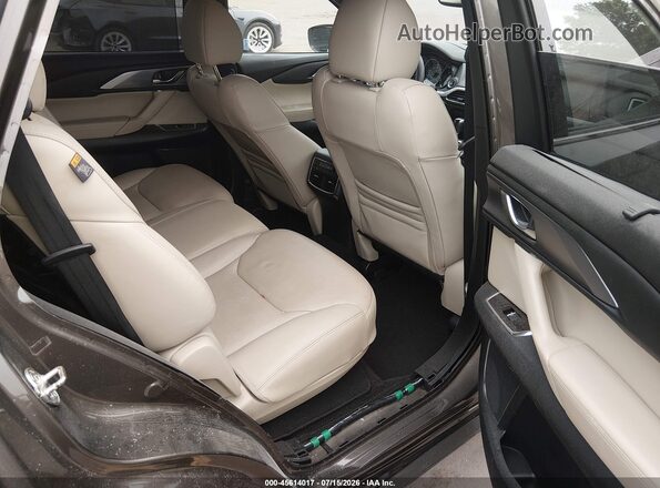 JM3TCBDY7J0207204 2018 MAZDA CX-9 Brown Vista de la etiqueta del VIN