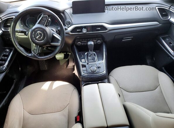 JM3TCBDY7M0533394 2021 MAZDA CX-9 Black Vista del salpicadero
