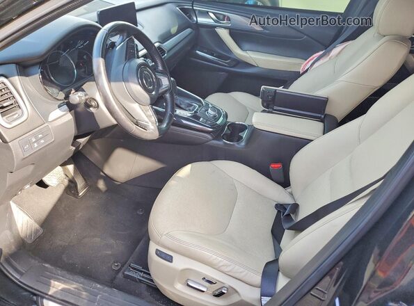 JM3TCBDY7M0533394 2021 MAZDA CX-9 Black Vista interior delantera