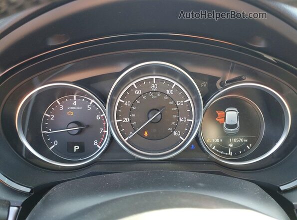JM3TCBDY8J0202335 2018 MAZDA CX-9 Gray Սարքավորումների վահանակի տեսք