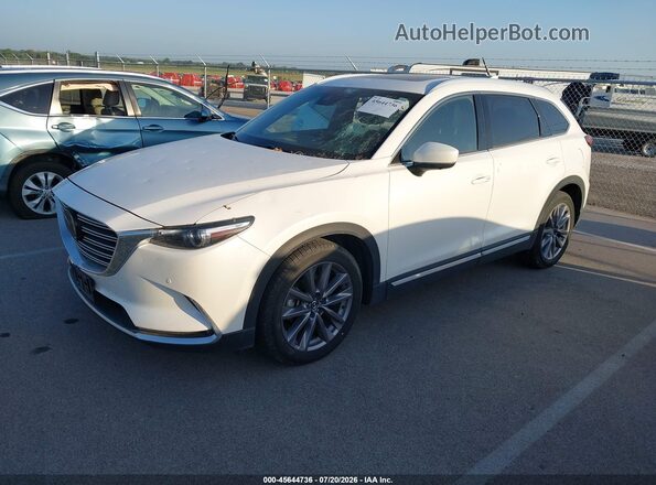JM3TCBDY8P0649305 2023 MAZDA CX-9 White წინა მარცხენა ხედი სამი მეოთხედიდან