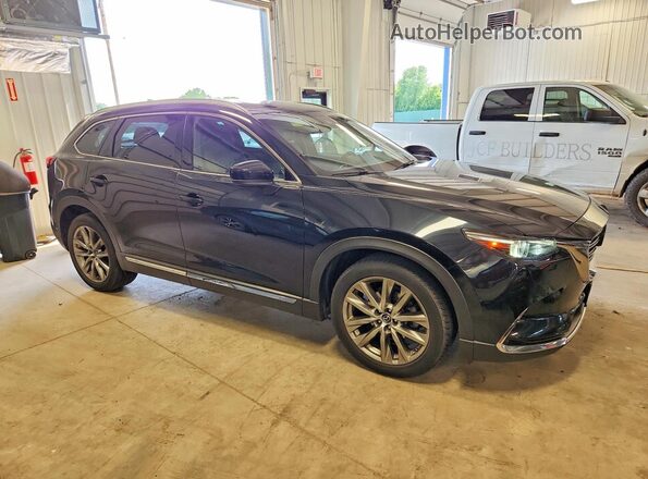 JM3TCBDY9J0201145 2018 MAZDA CX-9 Черный Передняя правая четверть