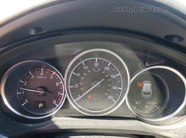 JM3TCBDY9J0216518 2018 MAZDA CX-9 Silver Instrument cluster view