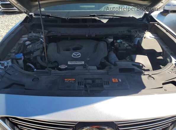 JM3TCBDY9J0216518 2018 MAZDA CX-9 Silver Engine compartment view