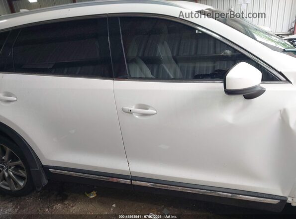 JM3TCBDY9J0221962 2018 MAZDA CX-9 White Սալոնի հետևի տեսք