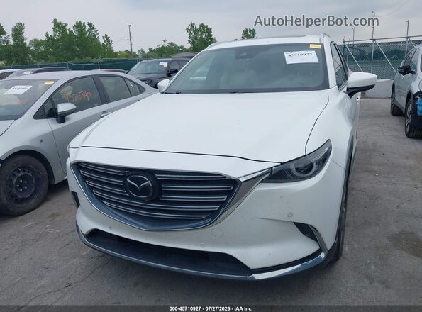 JM3TCBDY9K0305832 2019 MAZDA CX-9 White Widok wnętrza z tyłu