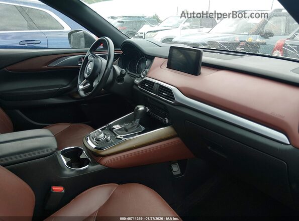 JM3TCBEY0K0336322 2019 MAZDA CX-9 Gray Front interior view