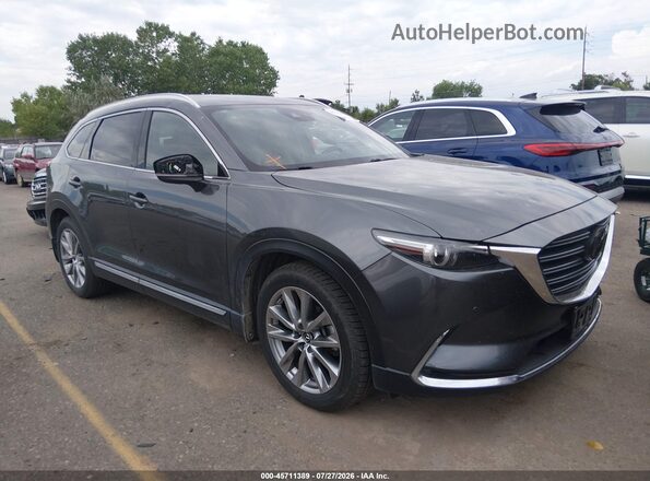 JM3TCBEY0K0336322 2019 MAZDA CX-9 Gray Rear interior view