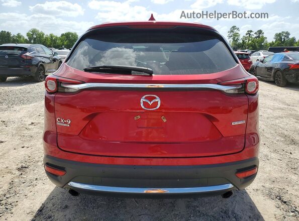 JM3TCBEY0M0526608 2021 MAZDA CX-9 Red Vista trasera
