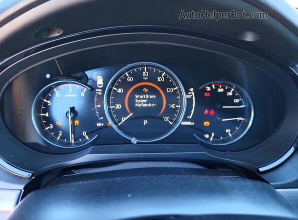 JM3TCBEY1M0533888 2021 MAZDA CX-9 Black Vista del cuadro de instrumentos