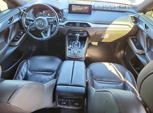 JM3TCBEY1M0533888 2021 MAZDA CX-9 Black Vista del salpicadero
