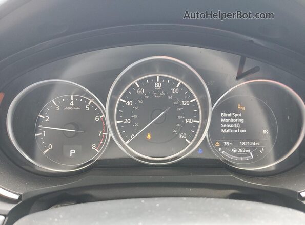 JM3TCBEY2G0112881 2016 MAZDA CX-9 Серебряный Вид щитка приборов