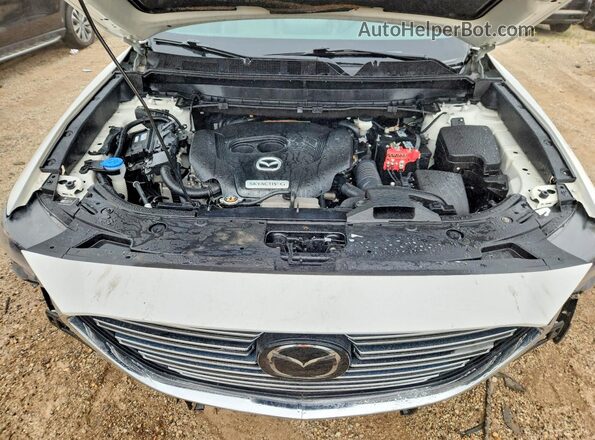 JM3TCBEY2L0407053 2020 MAZDA CX-9 White Widok komory silnika