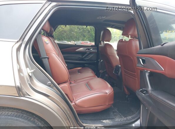 JM3TCBEY3J0211586 2018 MAZDA CX-9 Gray Widok naklejki z numerem VIN