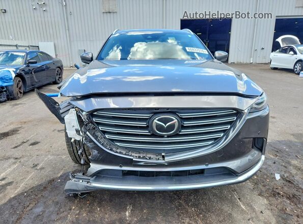 JM3TCBEY3K0313164 2019 MAZDA CX-9 Gray Widok z przodu