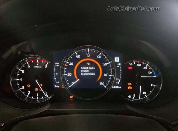 JM3TCBEY3L0411466 2020 MAZDA CX-9 Белый Вид щитка приборов