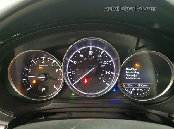 JM3TCBEY4H0137959 2017 MAZDA CX-9 Gray Widok zestawu wskaźników