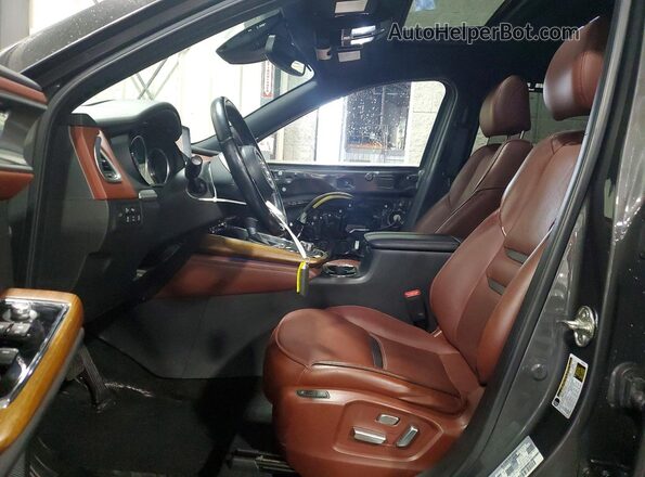 JM3TCBEY4H0137959 2017 MAZDA CX-9 Gray Widok wnętrza z przodu