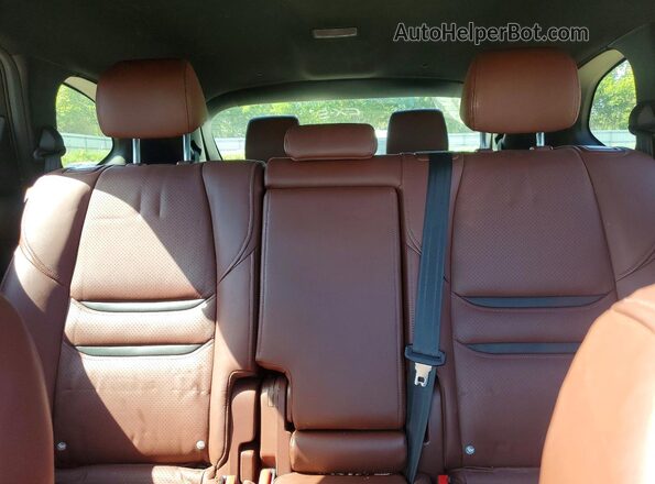 JM3TCBEY4J0213413 2018 MAZDA CX-9 Black Вид задніх сидінь