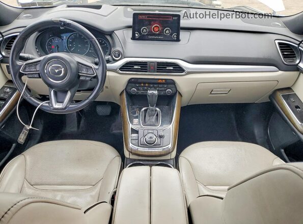 JM3TCBEY4L0424629 2020 MAZDA CX-9 Silver Вид панелі приладів