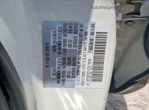 JM3TCBEY5G0118318 2016 MAZDA CX-9 Белый Вид наклейки с VIN-кодом