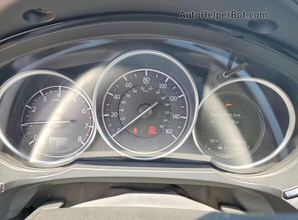 JM3TCBEY5G0118318 2016 MAZDA CX-9 Белый Вид щитка приборов