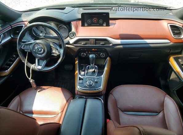 JM3TCBEY5H0135895 2017 MAZDA CX-9 Charcoal Dashboard view