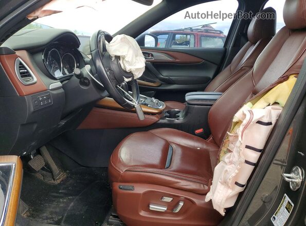 JM3TCBEY7G0116523 2016 MAZDA CX-9 Gray წინა სალონის ხედი