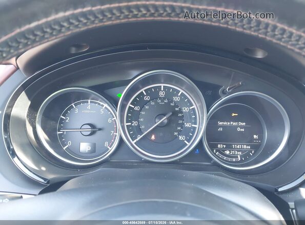 JM3TCBEY7H0137132 2017 MAZDA CX-9 Silver Հետևի նստատեղերի տեսք